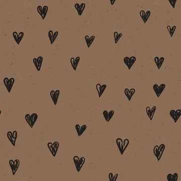 Vector seamless texture of craft paper background Stock Illustration