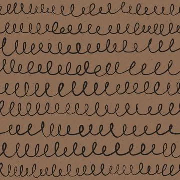 Vector seamless texture of craft paper background Stockillustratie