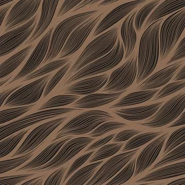 Vector seamless texture of craft paper background Stock Illustration
