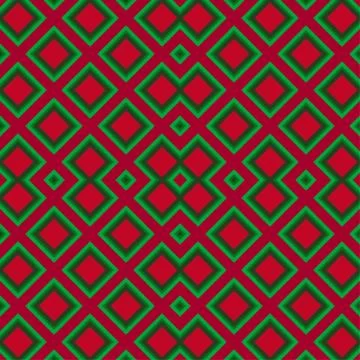 Vector seamless texture with ethnic styled rhombs Stock Illustration