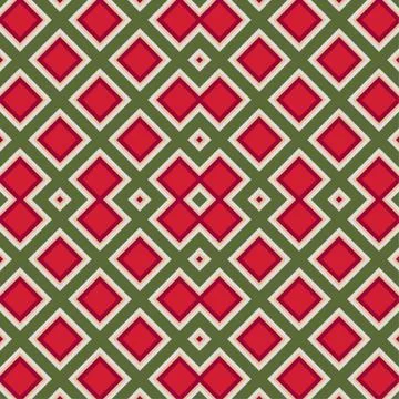 Vector seamless texture with ethnic styled rhombs Illustrazione stock