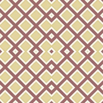 Vector seamless texture with ethnic styled rhombs Illustrazione stock