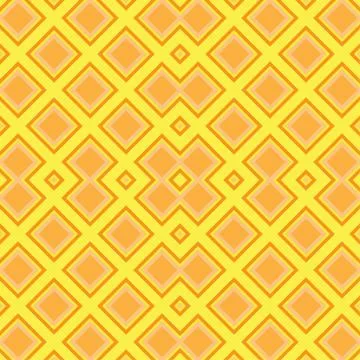 Vector seamless texture with ethnic styled rhombs Illustrazione stock