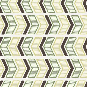 Vector seamless texture of hand-drawn arrows or chevrons 스톡 일러스트