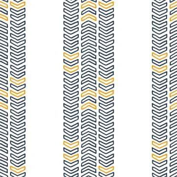 Vector seamless texture of hand-drawn arrows or chevrons 스톡 일러스트