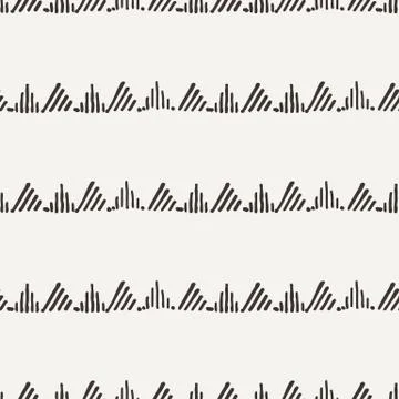 Vector seamless texture of hand-painted triangles Illustrazione stock