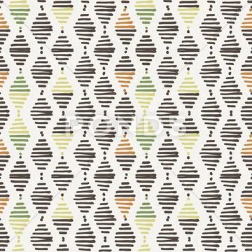 Vector seamless texture of hand-painted triangles Illustrazione stock