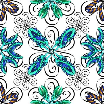 Vector seamless texture Stock Illustration