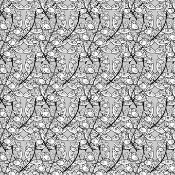 Vector seamless texture Stockillustratie