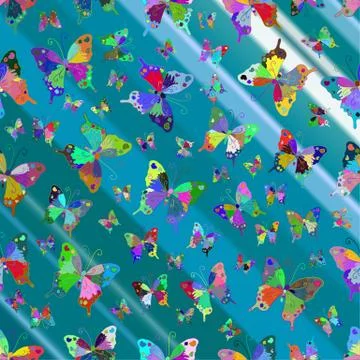 Vector seamless texture Stock Illustration