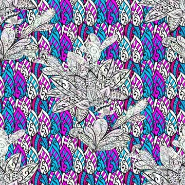 Vector seamless texture イラスト素材