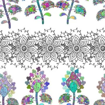 Vector seamless texture Illustration