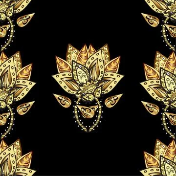 Vector seamless texture Ilustração Stock