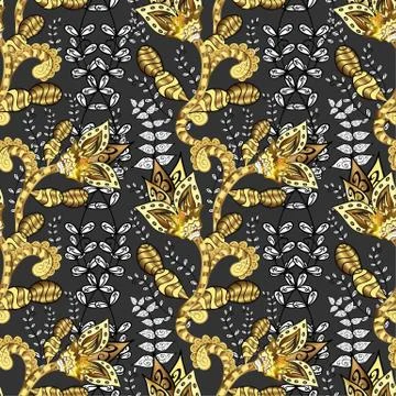 Vector seamless texture Illustration