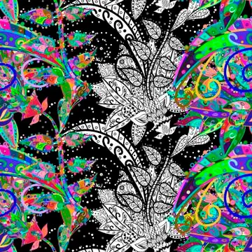 Vector seamless texture Stock Illustration