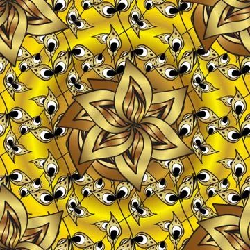 Vector seamless texture Stock Illustration