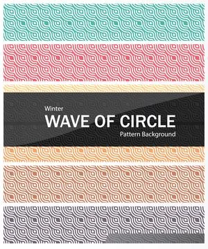 Vector seamless texture. Modern geometric background. Monochrome repeating .. Illustrazione stock
