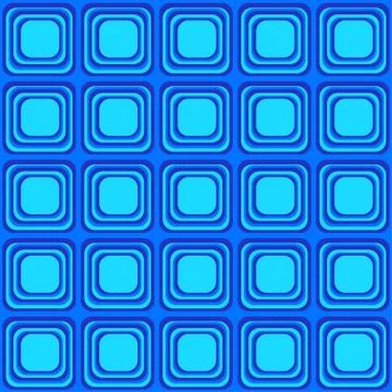 Vector seamless texture with rounded squares looking like old tv Stock-Illustration