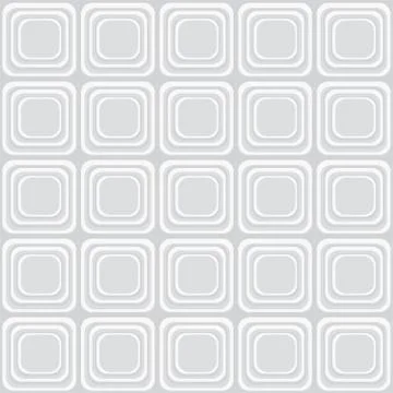 Vector seamless texture with rounded squares looking like old tv Stock Illustration