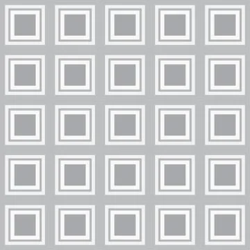 Vector seamless texture with rounded squares looking like old tv Illustrazione stock