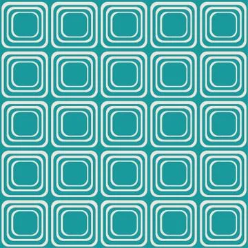 Vector seamless texture with rounded squares looking like old tv Illustrazione stock