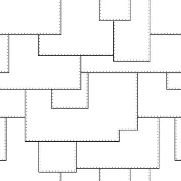 Vector seamless texture - sheathing with rivets イラスト素材