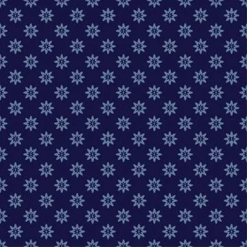 Vector seamless texture. Small blue flowers Illustrazione stock