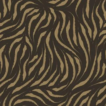 Vector seamless texture of swamp color from lines with heterogeneous edges on a Stock Illustration