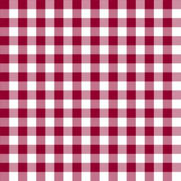 Vector seamless texture with vichy cage Stock Illustration