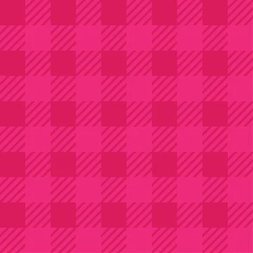Vector seamless texture with vichy cage ornament. Pink cages Stock-Illustration