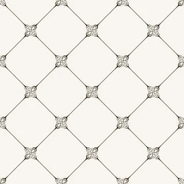 Vector seamless tile pattern. Modern stylish texture Stock Illustration