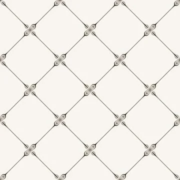 Vector seamless tile pattern. Modern stylish texture Illustrazione stock