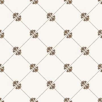 Vector seamless tile pattern. Modern stylish texture Stock Illustration