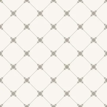 Vector seamless tile pattern. Modern stylish texture Stock Illustration