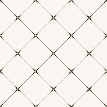 Vector seamless tile pattern. Modern stylish texture Stock Illustration