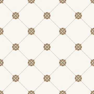 Vector seamless tile pattern. Modern stylish texture Stock Illustration