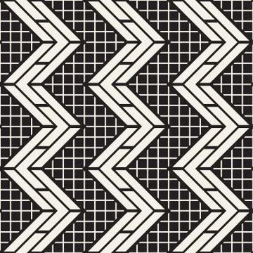 Vector seamless trendy pattern. Modern stylish repeating texture. Repeating.. Stock Illustration