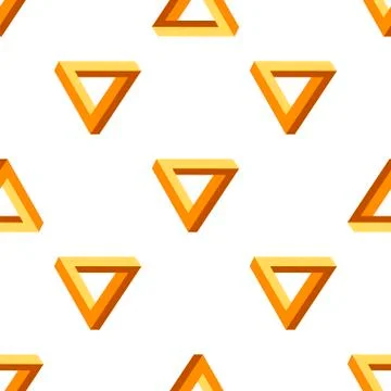 Vector Seamless Triangles Pattern イラスト素材