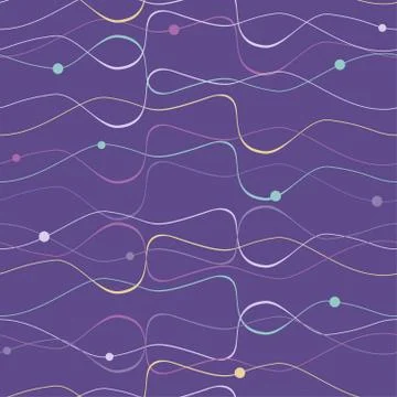 Vector seamless ultra violet pattern イラスト素材
