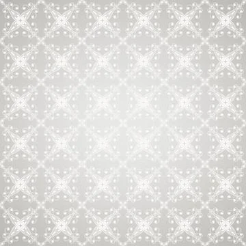 Vector seamless  vintage floral pattern Stock Illustration