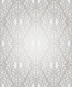 Vector seamless  vintage floral pattern Illustrazione stock