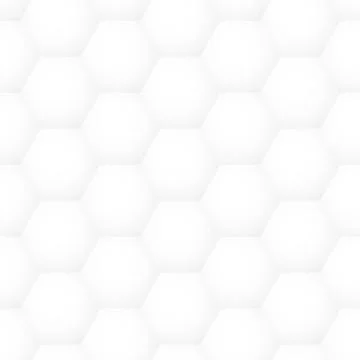 Vector seamless volume honeycomb abstract pattern - square graphic polygonal  Stock Illustration