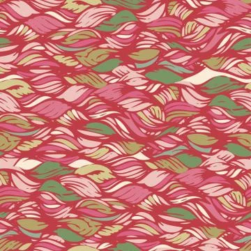 Vector seamless wave pattern Stock Illustration