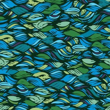 Vector seamless wave pattern 스톡 일러스트