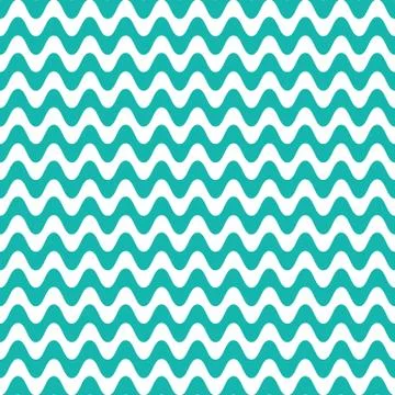 Vector seamless wavy line pattern Illustration