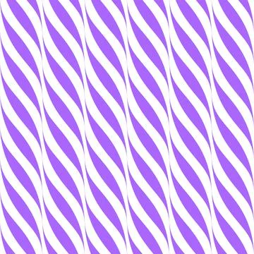 Vector seamless wavy pattern - bright color design. Fabric elegant lilac Illustrazione stock