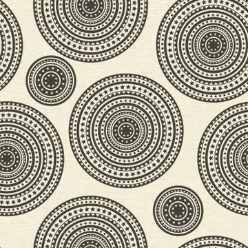 Vector seamless winter pattern Stock Illustration