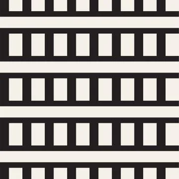 Vector seamless zigzag line pattern. Abstract stylish geometric background. R Stock Illustration