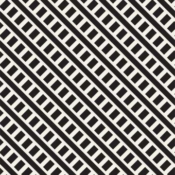 Vector seamless zigzag line pattern. Abstract stylish geometric background. R Illustrazione stock