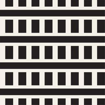 Vector seamless zigzag line pattern. Abstract stylish geometric background. R Stock Illustration